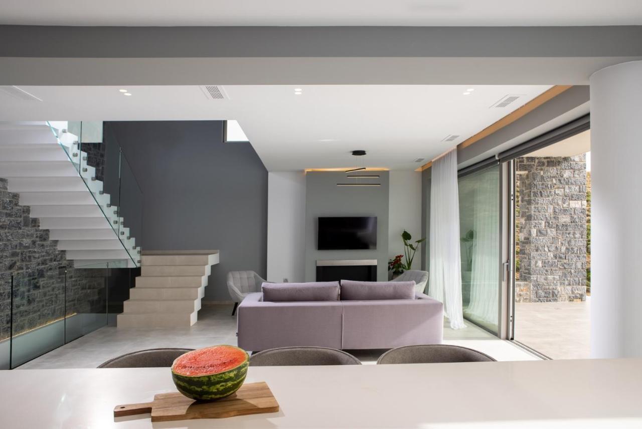 Rock Bay Villas - Luxury Villas In Crete 阿齐亚·佩拉加 外观 照片