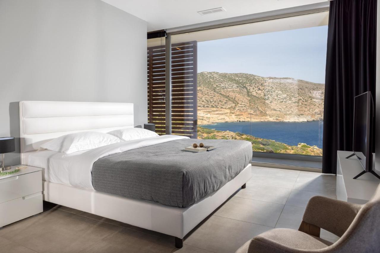 Rock Bay Villas - Luxury Villas In Crete 阿齐亚·佩拉加 外观 照片